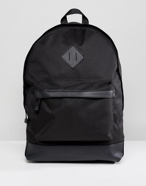 New Look Backpack With Pockets In Black | ASOS