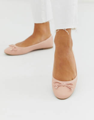 New Look ballerina in pink | ASOS