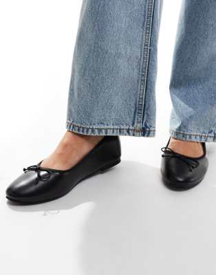 New Look - Ballerinas aus PU in Schwarz