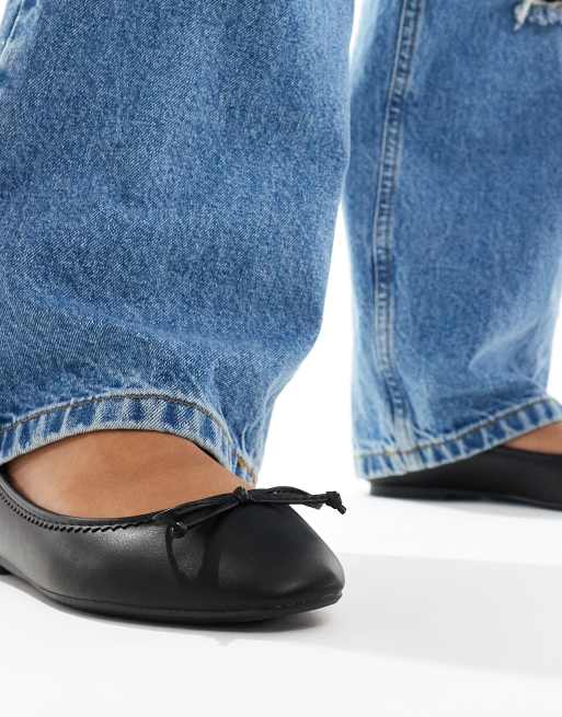 New Look - Ballerine nere in pelle sintetica, 2 di 4