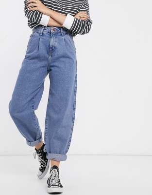 balloon fit jeans womens