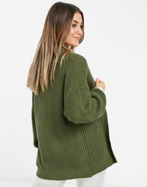 Army green deals womens sweater