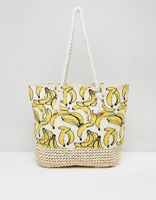 New Look – Banana – Strandtasche