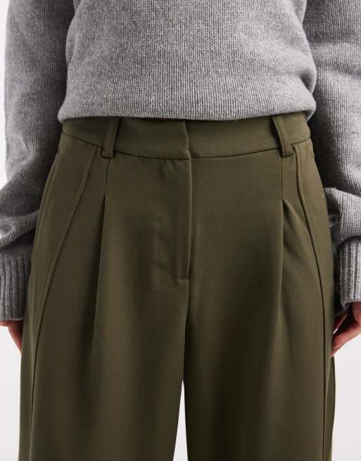 New Look – Barrel-Hose in Khaki, 4 von 5