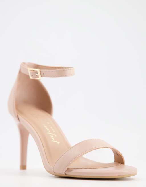 New look clearance nude heels