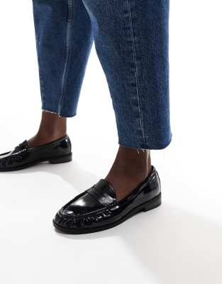 New Look - Basic - Loafer in Schwarz