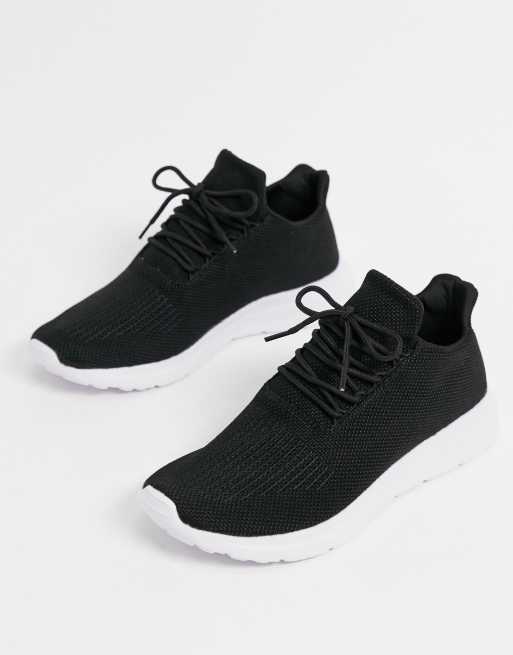 New Look - Baskets de course - Noir