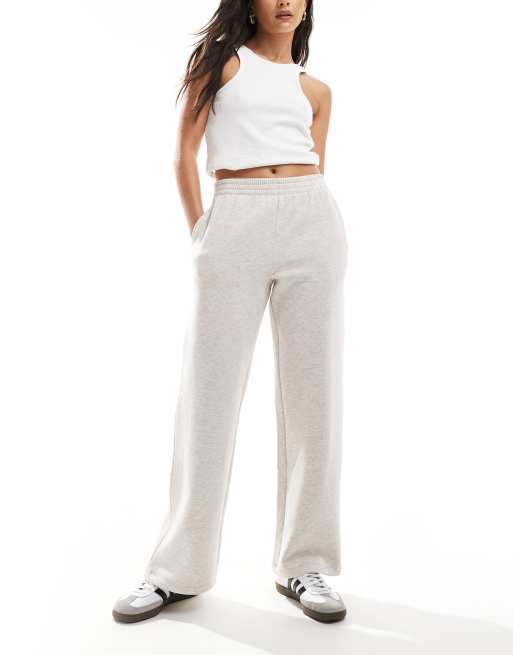New Look - Beige joggingbukser med vide ben, 4 af 5