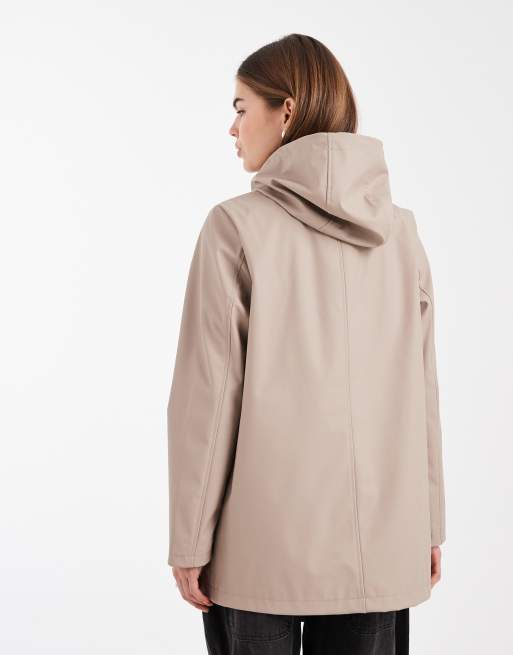New Look - Beige regnfrakke, 4 af 4