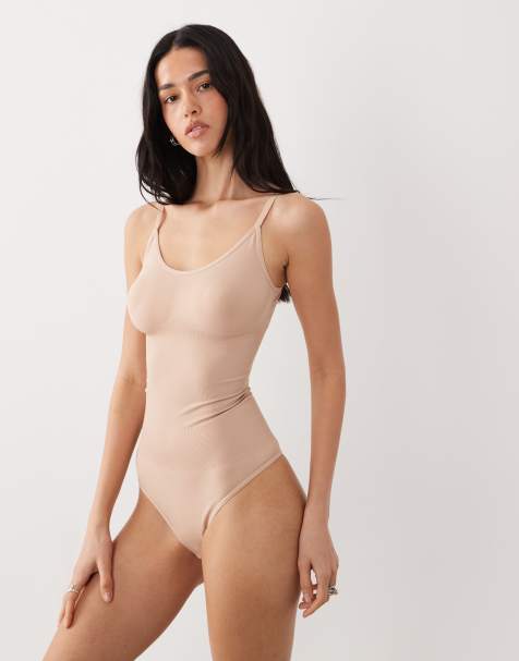 New Look – Beige shapewear-body i seamless design - view 1