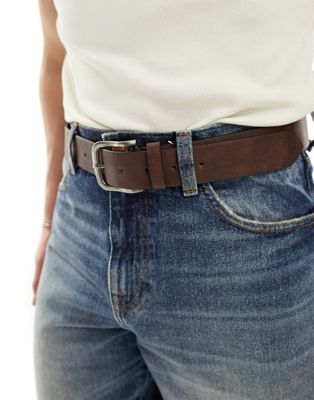 New Look belt in tan