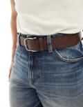 New Look Belt In Tan-Brown