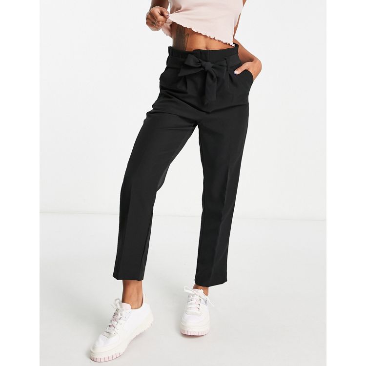 High Waisted Tapered Trousers