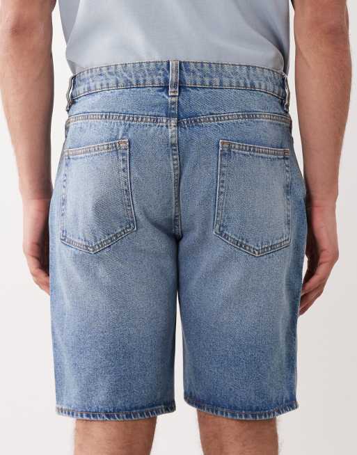 New Look - Bermuda di jeans blu medio, 5 di 5