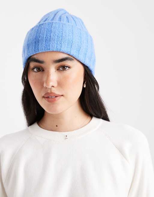 New Look - Berretto blu a coste, 3 di 3