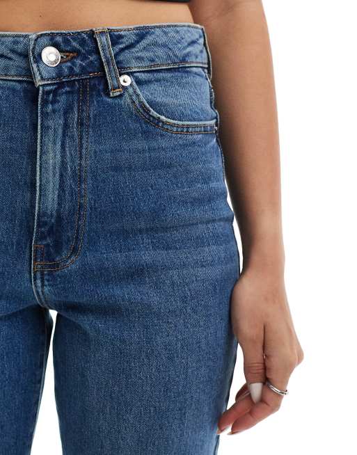 New Look - Beverley - Mom jeans blu, 5 di 5