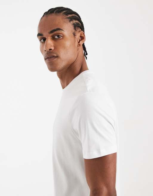 New Look – Biały T-shirt o regularnym kroju, 4 z 5