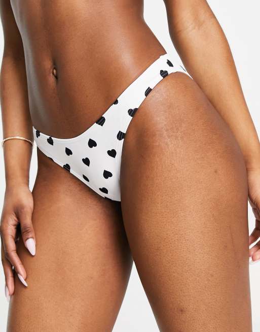 New Look – Bikiniunterteil mit Herzprint, 4 von 4