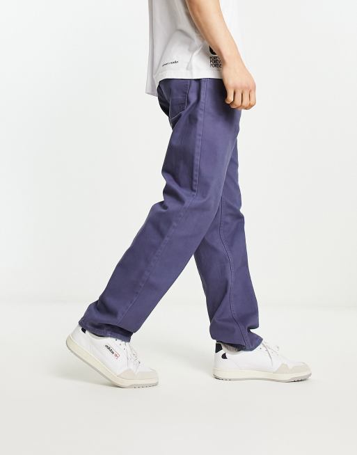 New Look – Blå, raka byxor med 5 fickor