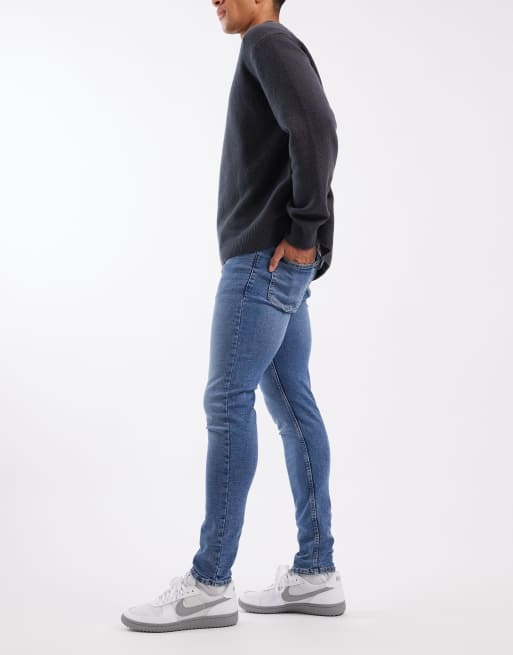 New Look - Blå skinny-jeans, 2 af 5
