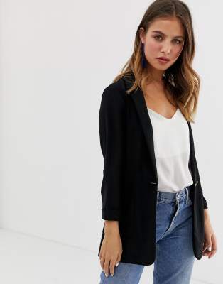 New Look blazer in black | ASOS