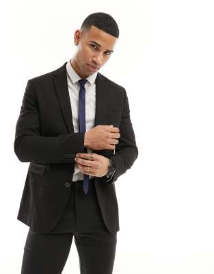 New Look New Look blazer in black