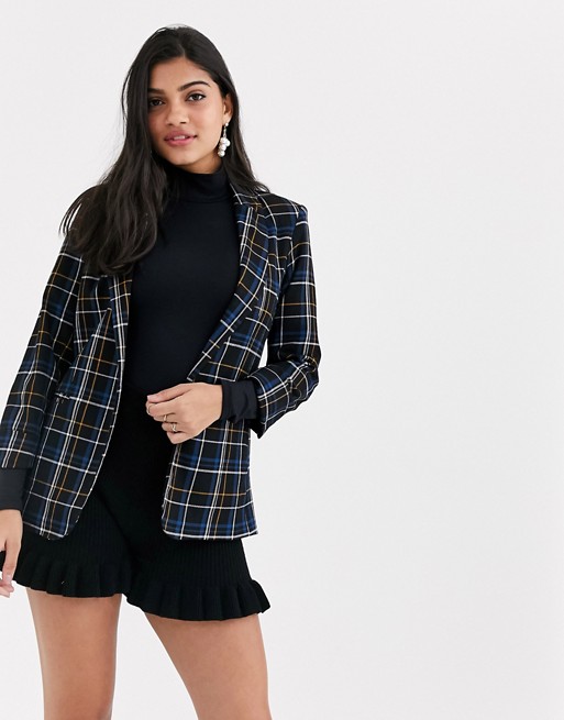 New Look blazer in check co ord
