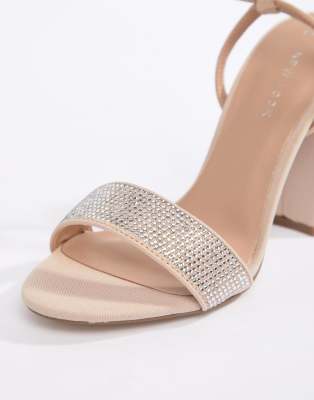 bronze block heels