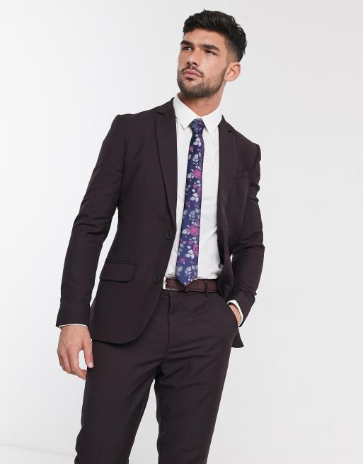 New Look — Blommefarvet sæt med smal pasform, 2 af 3