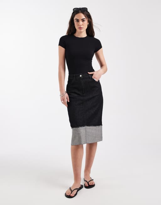 New Look – Body in Schwarz mit Rundhalsausschnitt, 2 von 4