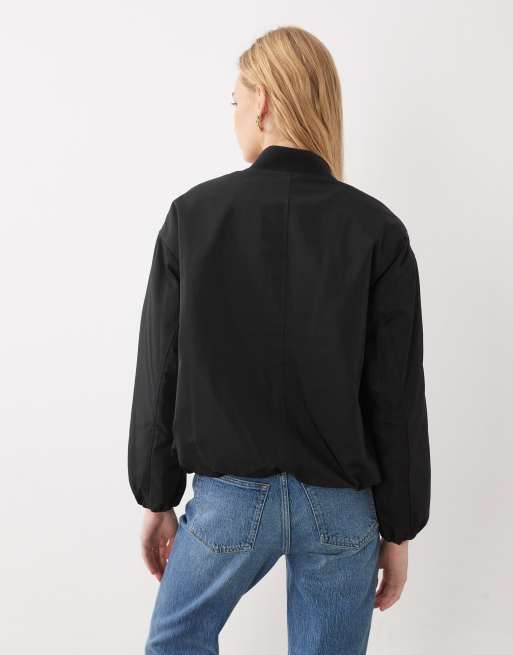 New Look bomberjacka i svart, 3 av 4