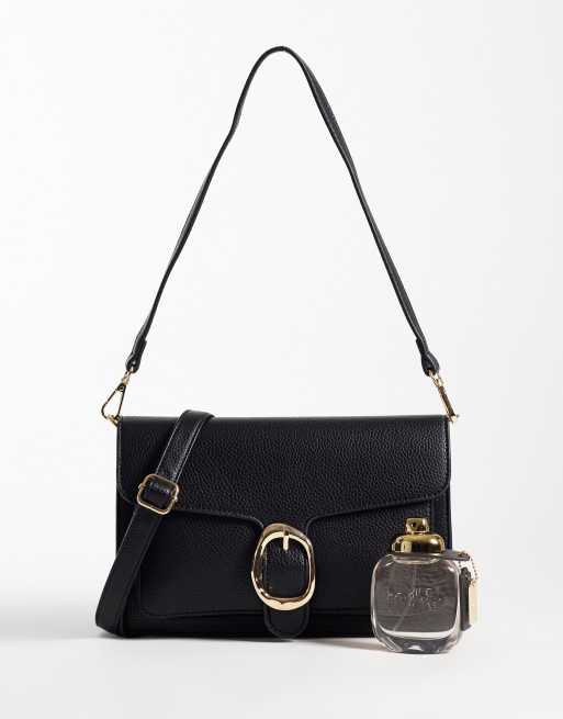 New Look borsa a spalla con dettaglio fibbia nera, 2 di 4