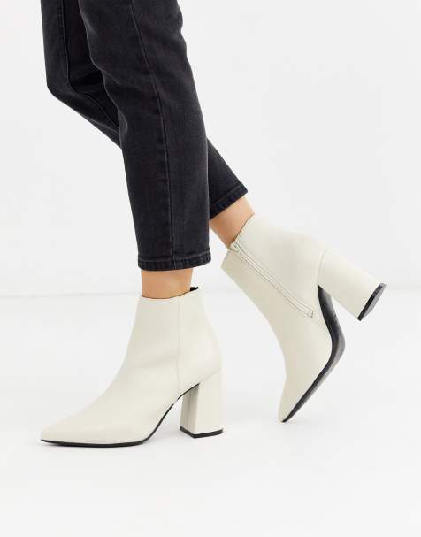 New Look - Bottes à talon - Blanc