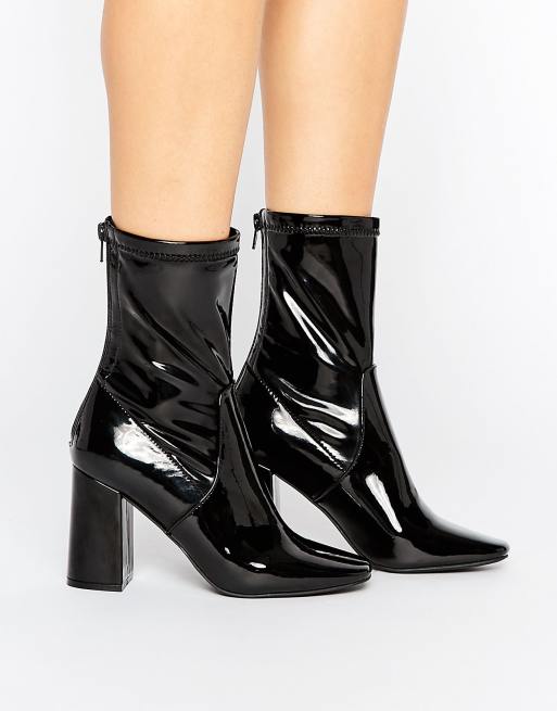 Look discount bottines vernies