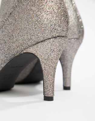 bottines chaussettes argent
