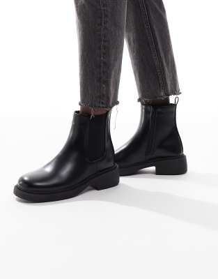 Bottines Chelsea à bout carré - Noir 40