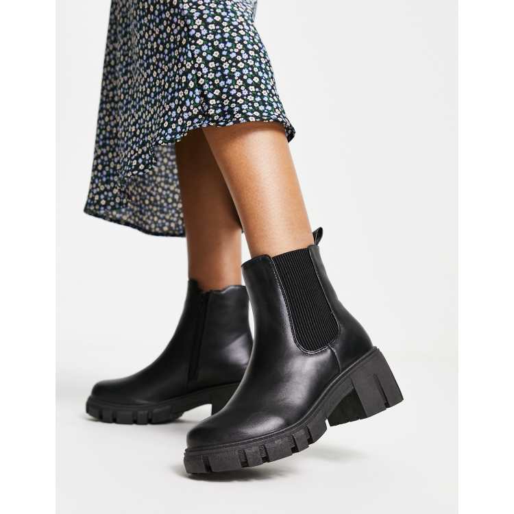 Chelsea Bottines Noires Talon DorÃ© Chelsea Jupe Avec Bottines New