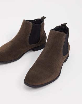 look bottines marron