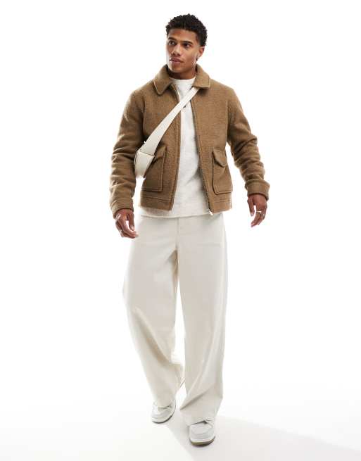 New look boucle jacket store