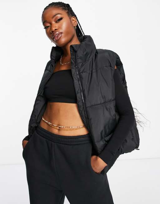 New Look - Boxy bodywarmer in zwart