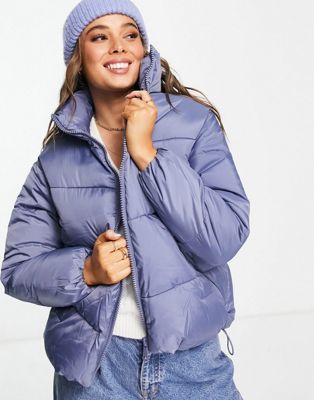 New Look boxy puffer in blue