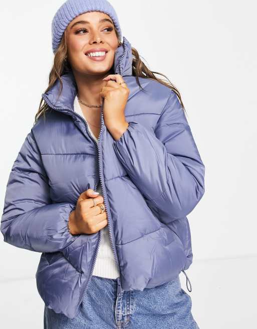 Boxy hooded best sale puffer jacket