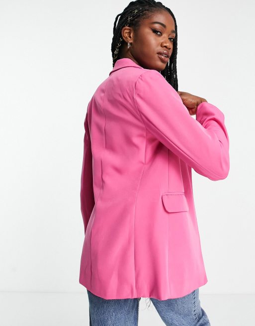 New look pink on sale jacket