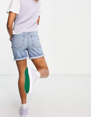 boyfriend denim shorts