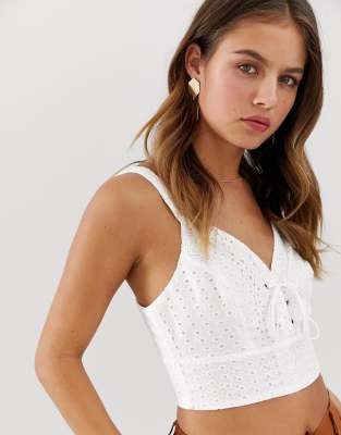 new look bralette top