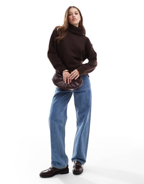 New Look – Brauner Rollkragenpullover - view 1
