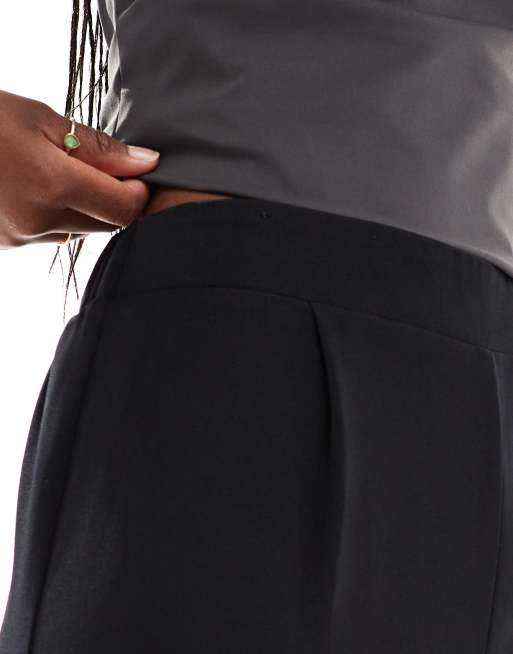 New Look - Broek met wijde pijpen en elastische taille zwart, 5 van 5