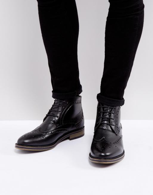 New look cheap brogue boots