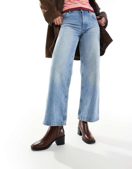 New Look – Bruna ankelboots med klack och fyrkantig tå, 3 av 4