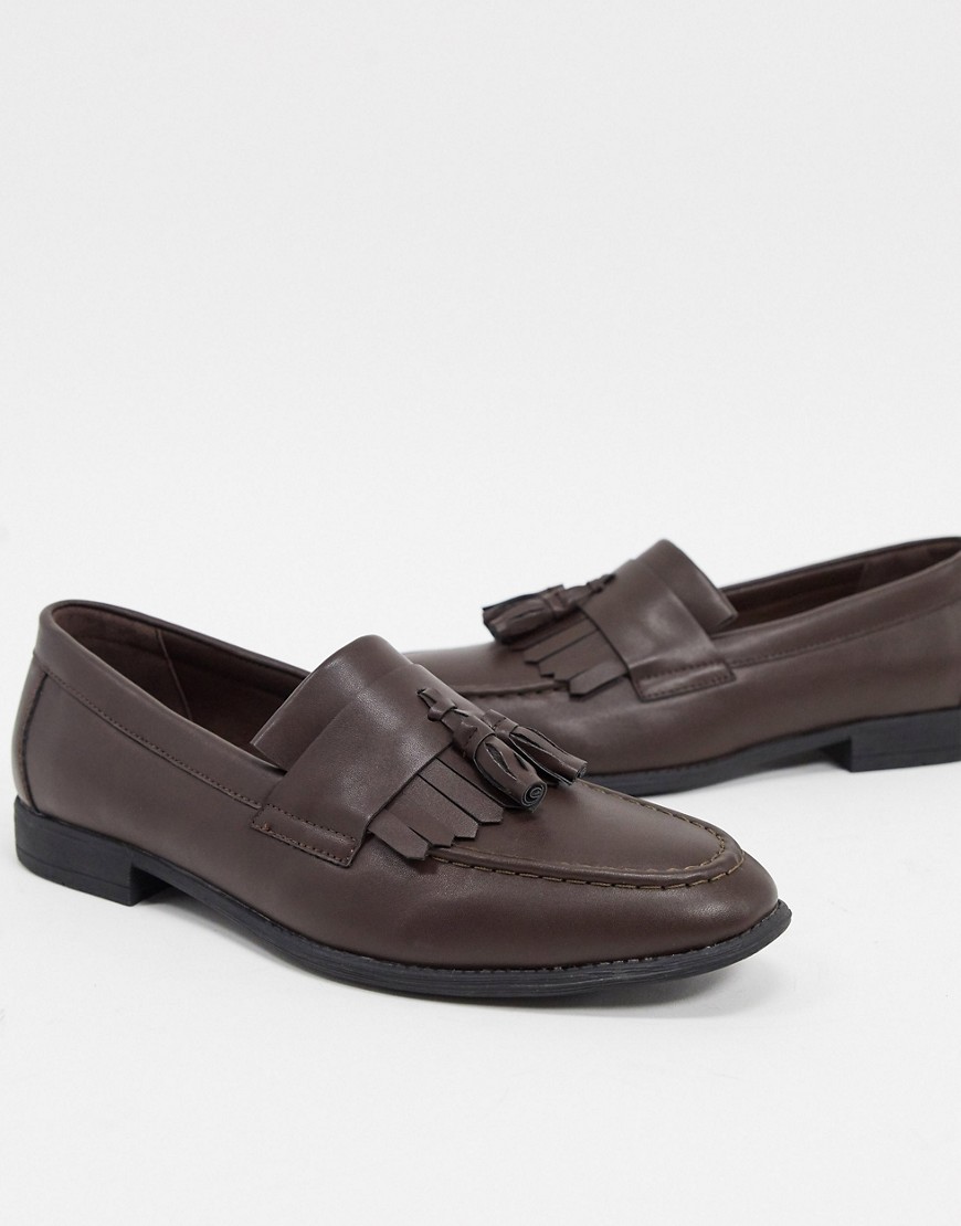 New Look – Bruna loafers i PU med tofs